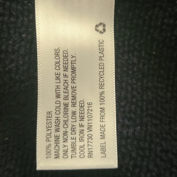 MERONA Navy Blue Quarter Zip Pullover Jacket - Picture 6 of 6